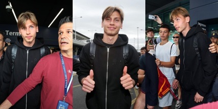 Roma, Ziolkowski è atterrato a Fiumicino con un doppio "Forza Roma": attesa per visite mediche e firma
