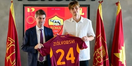 Roma, ufficiale Ziolkowski: ha scelto la maglia numero 24 Roma, ufficiale Ziolkowski: ha scelto la maglia numero 24