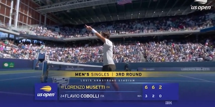 Musetti e il bellissimo gesto verso Cobolli dopo la vittoria agli Us Open