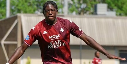 Brian Madjo e la figurina di Lukaku