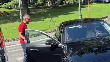 Genoa, l'arrivo in città di Onana