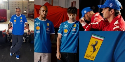 La Ferrari in blu per il GP di Monza: ecco come saranno Hamilton e Leclerc