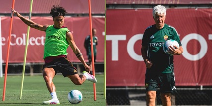 La Roma torna a Trigoria senza i nazionali: c'è Dybala a stregare Gasperini