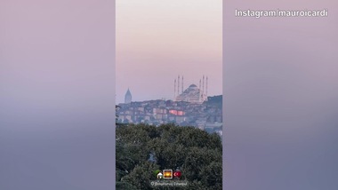 Mauro Icardi, vista spettacolare da casa su Istanbul