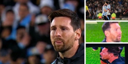 Incredibile Messi: piange prima dell'Argentina, le immagini fanno il giro del mondo
