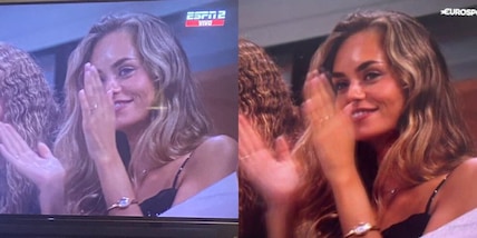 Le telecamere pizzicano Laila Hasanovic in tribuna per Sinner, la reazione dei social