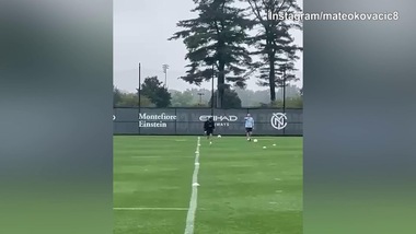 Manchester City, Kovacic si allena e punta il rientro in campo