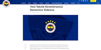 Ufficiale: Domenico Tedesco è il nuovo allenatore del Fenerbahce