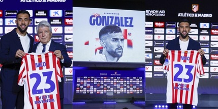 L'Atletico Madrid presenta Nico Gonzalez