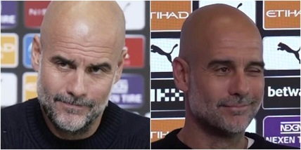 Guardiola e la battuta in conferenza su Donnarumma: l'occhiolino fa ridere tutti