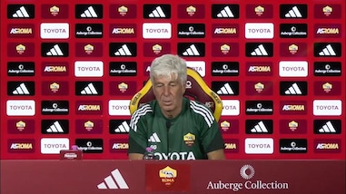 Gasperini: "Pellegrini alla fine è rimasto, per me va bene. E' un valore in più"