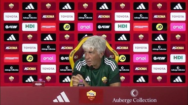 Gasperini: "Roma con centro sportivo e tifosi da Champions"