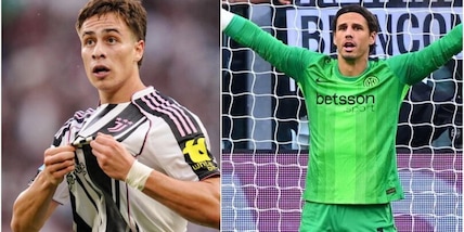 Juve-Inter, le pagelle: super Yildiz, Male Sommer