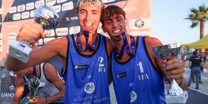 Campionati Europei Under 18: Di Felice/Santomassimo conquistano il bronzo