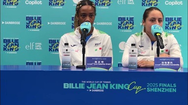 Errani, Paolini e le azzurre prima della BJK Cup