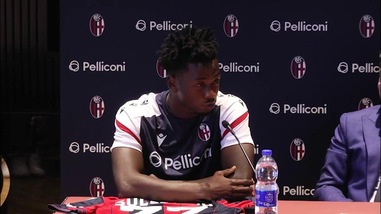 Sulemana: "Contento di essere al Bologna, ora sto meglio"