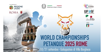 World Championships Petanque 2025: oltre 50 nazioni si sfideranno a Roma