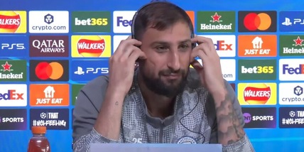 Donnarumma, siparietto su Manchester City-Napoli: "Mia mamma un po' in difficoltà, spero che tiferà per me"