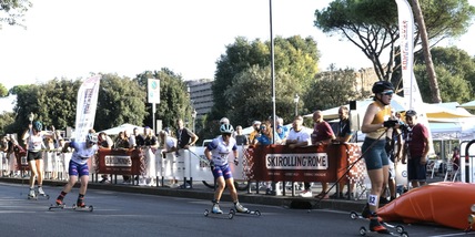 Skiroll, Coppa del Mondo: gran finale a Roma, l'italiano Tanel resta leader nella classifica generale