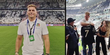 Manuel Zuliani ospite della Juventus nell'esordio in Champions League