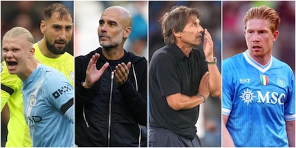Manchester City-Napoli: le formazioni ufficiali di Guardiola e Conte