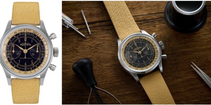 Il Chronographe 38 GILT: Wyler Vetta celebra la sua eredità con un'iconica lavorazione del quadrante