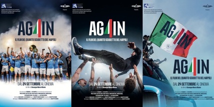 "Ag4in - Il film del quarto scudetto del Napoli": dal 24 settembre al cinema
