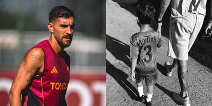 Pellegrini e il dolce messaggio della moglie Veronica prima del derby: "Ho visto i tuoi occhi lucidi..."