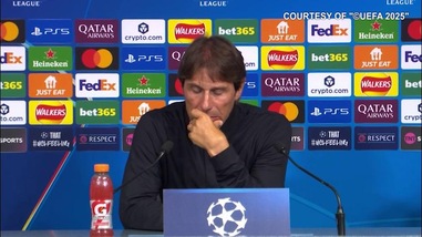 Conte: "Usciamo più forti dopo questa sconfitta"