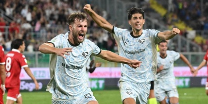 Serie B, Le Douaron e Gomes trascinano il Palermo: Bari ko nel finale
