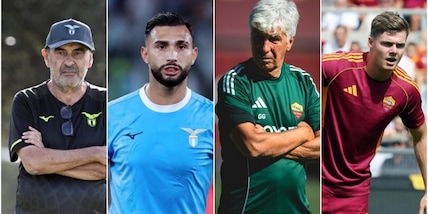 Lazio-Roma, le probabili formazioni di Sarri e Gasperini