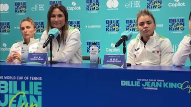 Billie Jean King Cup: la conferenza stampa di Garbin, Paolini ed Errani dopo la vittoria sull'Ucraina
