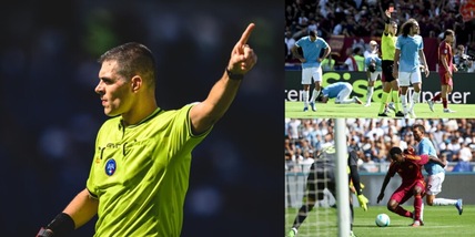 Moviola Lazio-Roma: Sozza non sufficiente. N’Dicka, no rigore