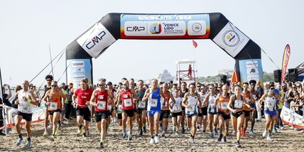 Momadou Oury Barry e Diletta Moressa vincono, in riva al mare, il 4° CMP Venice Lido Beach Trail!