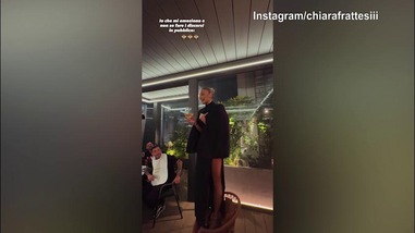 Grande festa in casa Frattesi: Chiara si emoziona...