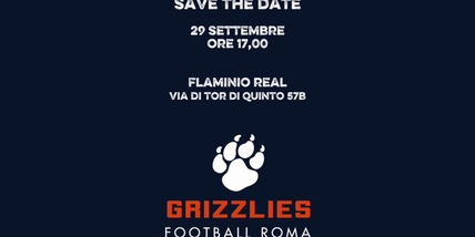 Grizzlies Roma, aperte le selezioni: il football americano chiama a raccolta nuovi talenti.