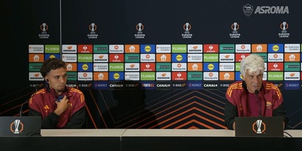 Gasperini: "Il derby è solo un primo passo. Pellegrini ha un grande potenziale. Dybala e Bailey? Penso li vedremo dopo la sosta"