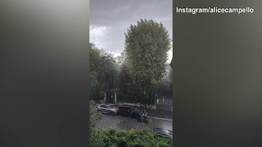 La pioggia non si ferma a Como come testimonia lady Morata