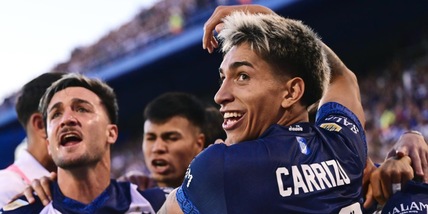 Carrizo e i cinque gol in Coppa Libertadores