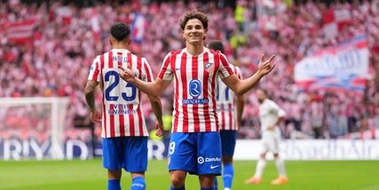 Atletico show: manita nel derby contro il Real Madrid. Doppietta e magia di Julian Alvarez. Rivivi la diretta