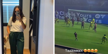 Dovbyk finalmente esulta e la moglie impazzisce in tribuna: il retroscena di Roma-Verona