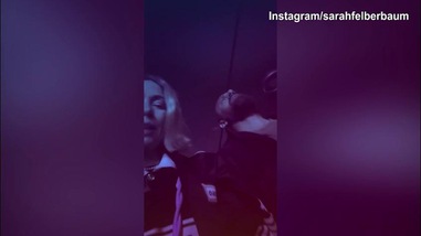 Sarah Felberbaum e Daniele De Rossi a Londra per il concerto degli Oasis