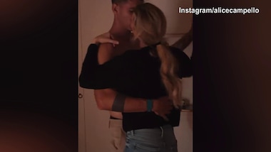 Alice Campello e Alvaro Morata, che ballo romantico!