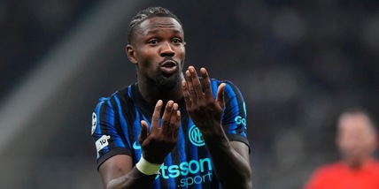 Inter, riecco Thuram: seduta parziale in gruppo per il francese