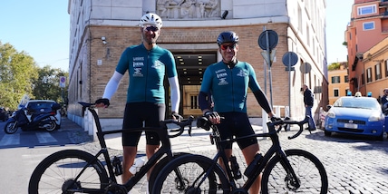 Roccatti e Piscopo, 200 km in bici contro il tabagismo