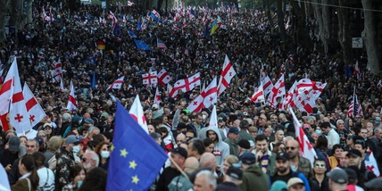 Voto locale in Georgia, scontri a Tbilisi