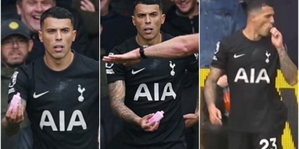 Tifosi del Leeds lanciano un oggetto misterioso in campo: Pedro Porro lo raccoglie, e...