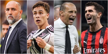 Juve-Milan, le formazioni ufficiali di Tudor e Allegri