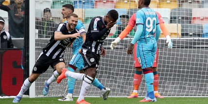 Udinese-Cagliari 1-1