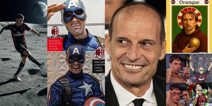 Il rigore sbagliato di Pulisic e il ritorno di Allegri a Torino: i social si scatenano dopo Juve-Milan